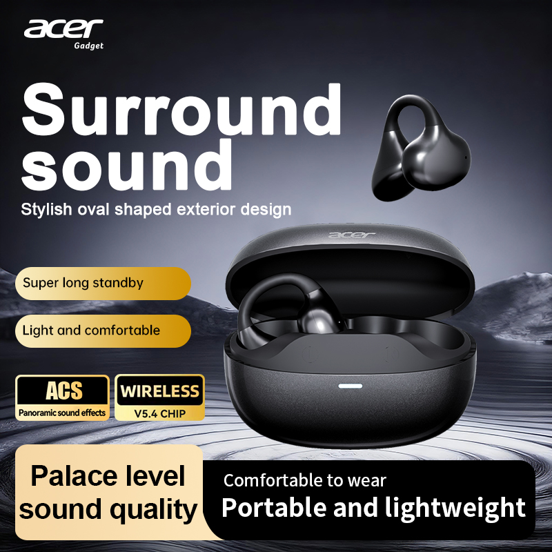 Noise Cancelling Headphone - Acer Ohr629 New 2025 Clip-On Wireless