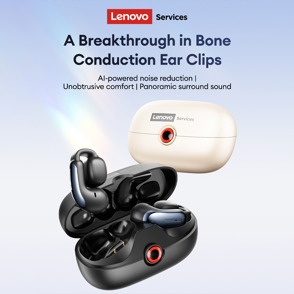 Lenovo LES-108 Bone Conduction - огляд і ціна Wired Earphone Mic