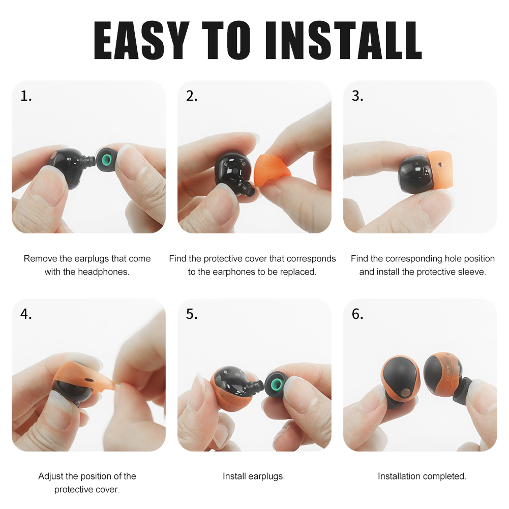 5 Pairs Silicone Ear Tips Cove - огляд і ціна Sony Headphone Wf-1000Xm5