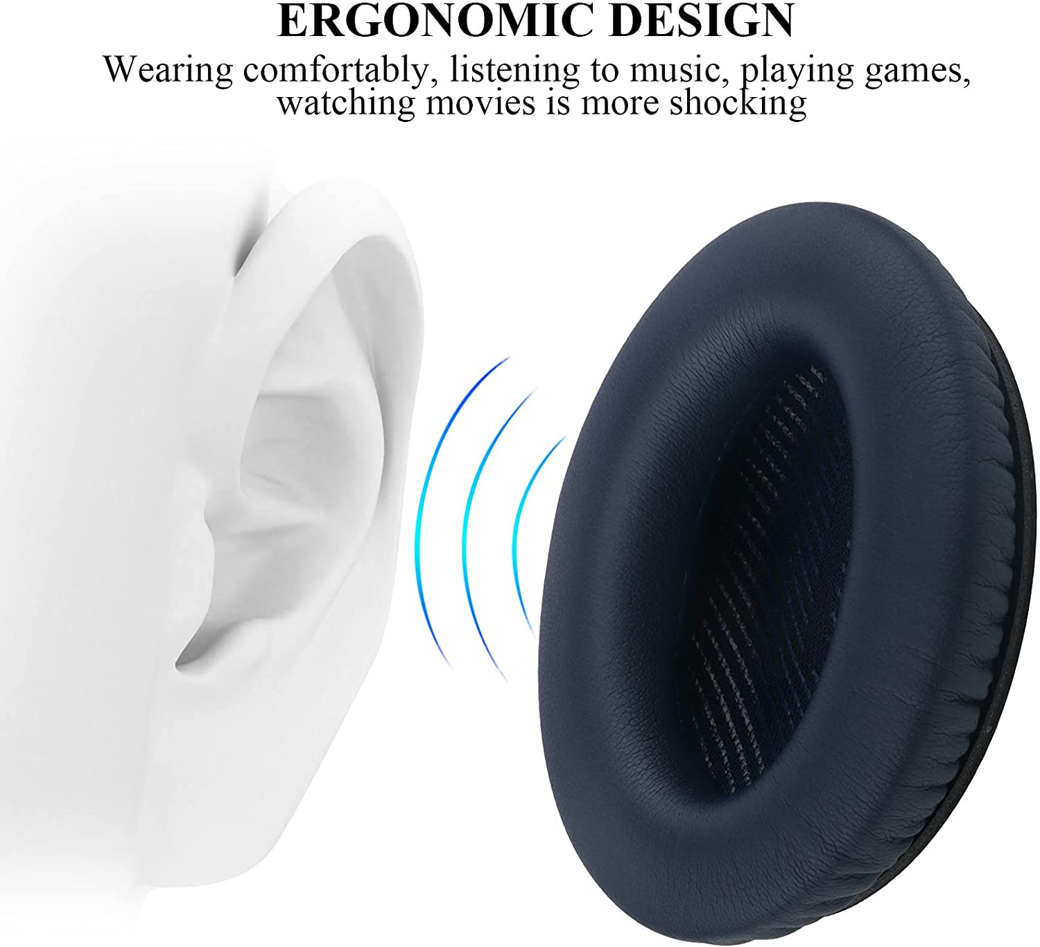 QC35 Ear Pads For BOSE QuietCo - огляд і ціна Bose Headphone Qc45