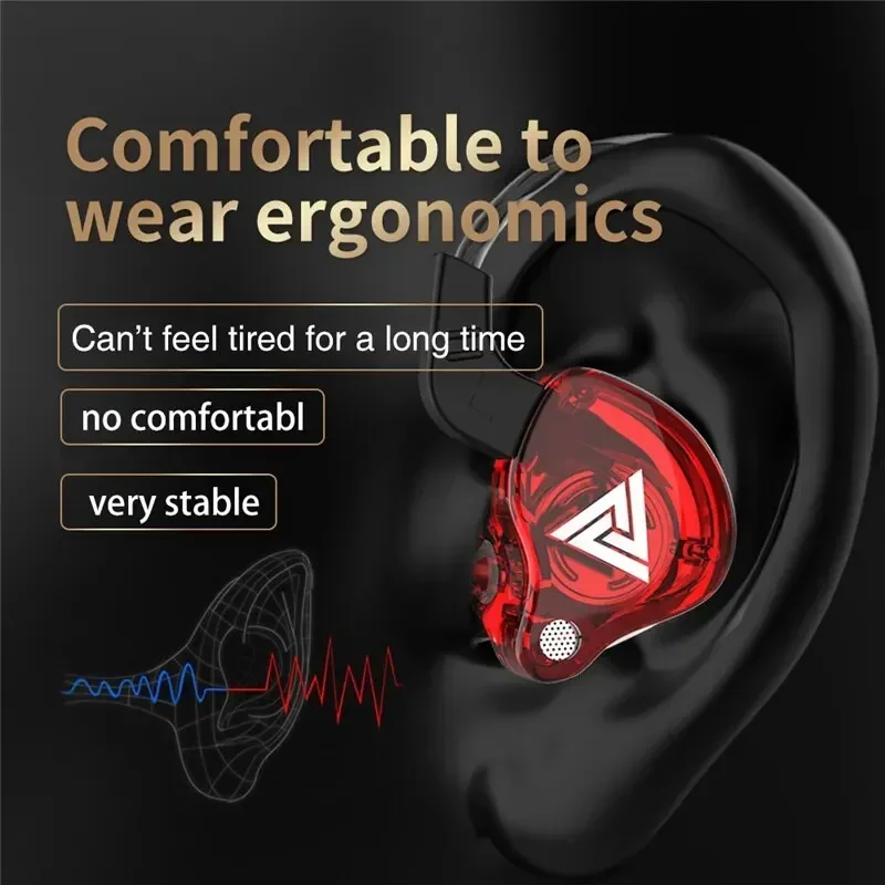 Original QKZ AK6 Copper Driver - огляд і ціна Audiophile Headphone Wired