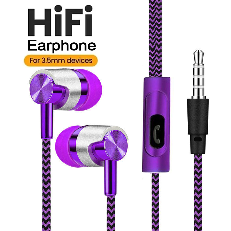 Built In HD Microphone 3.5mm W - огляд і ціна Wired Earphone Mic