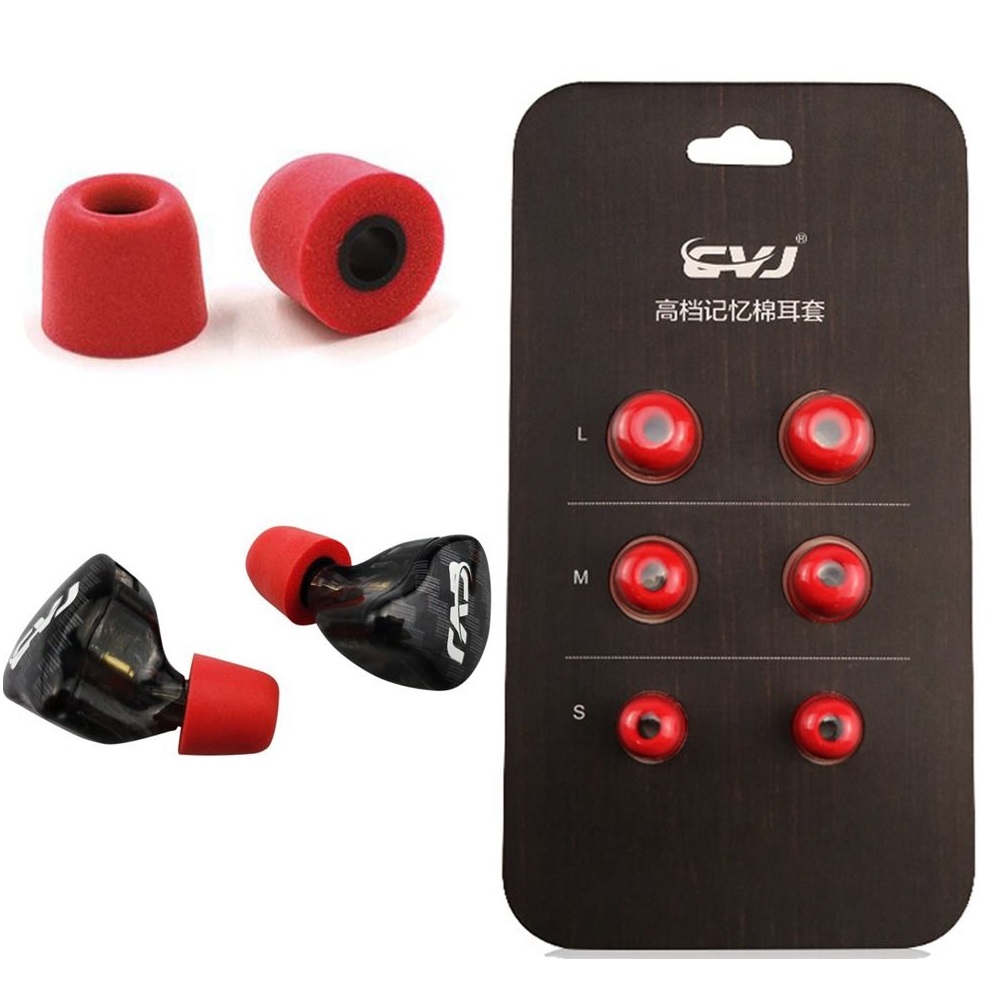3Pairs Upgrade Noise Isolating - огляд і ціна Earphone Foam Tip