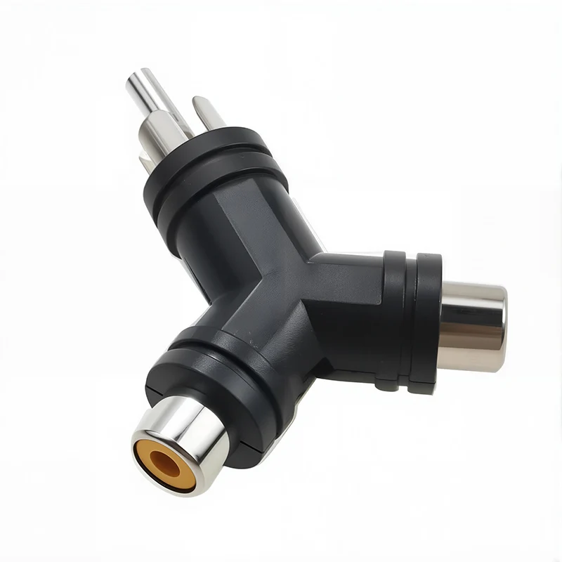 5pcs RCA Jack Female To Male P - огляд і ціна Audio Splitter Y