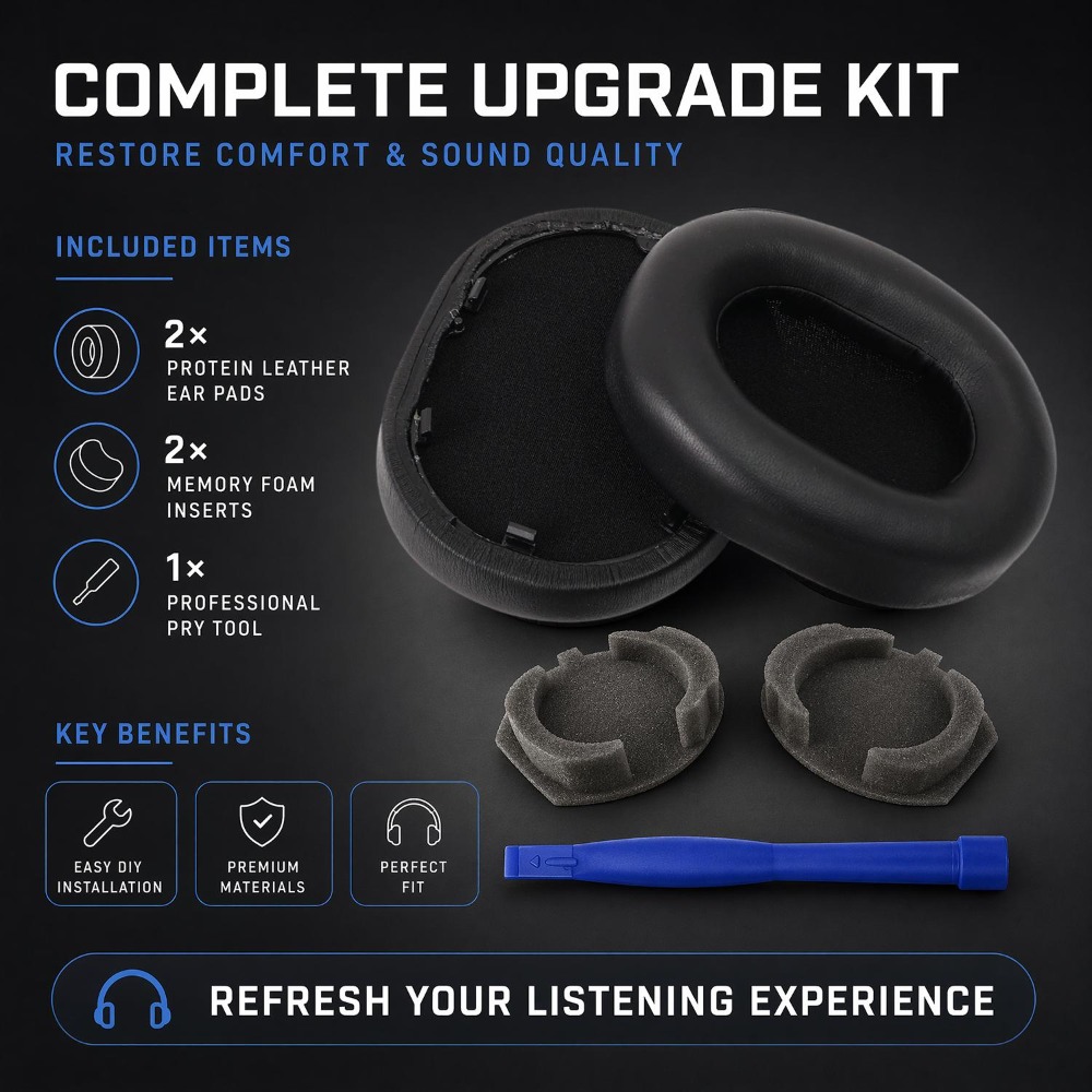 1Pair Replacement Earpads Cush - огляд і ціна Sony Headphone Wh-1000Xm5
