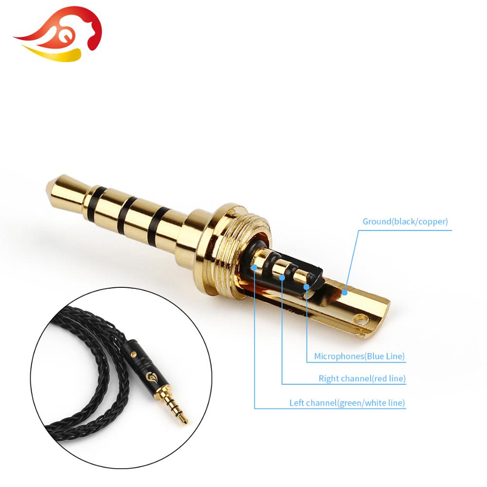 QYFANG 3.5mm Audio Jack 3/4 Po - огляд і ціна Audiophile Headphone Wired