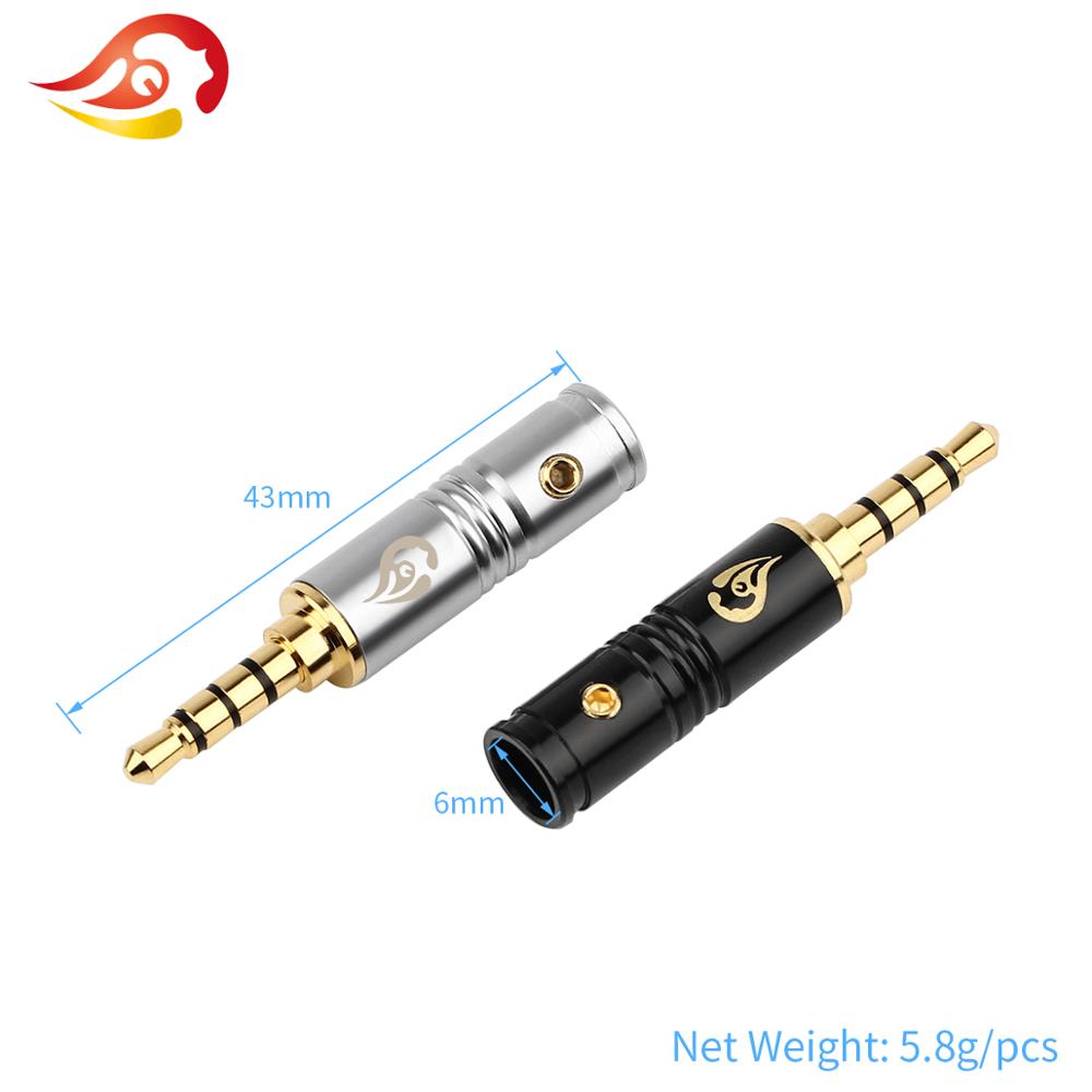 QYFANG 3.5mm Audio Jack 3/4 Po - огляд і ціна Audiophile Headphone Wired