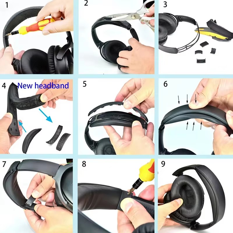 Removeable Headband For Bose Q - огляд і ціна Bose Headphone Qc45